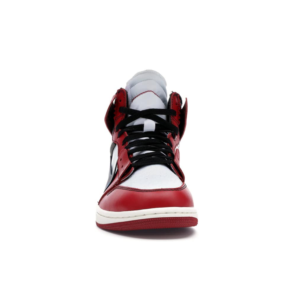 مشخصات، قیمت و خرید کتونی جردن یک 1 آف ویت رنگ قرمز Jordan 1 Retro Off-White