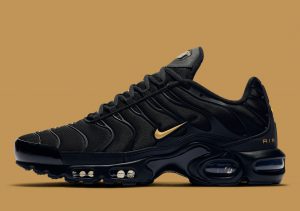 The Nike Air Max Plus Black And Gold